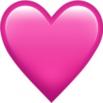 snapchat pink heart mutual best friends emoji
