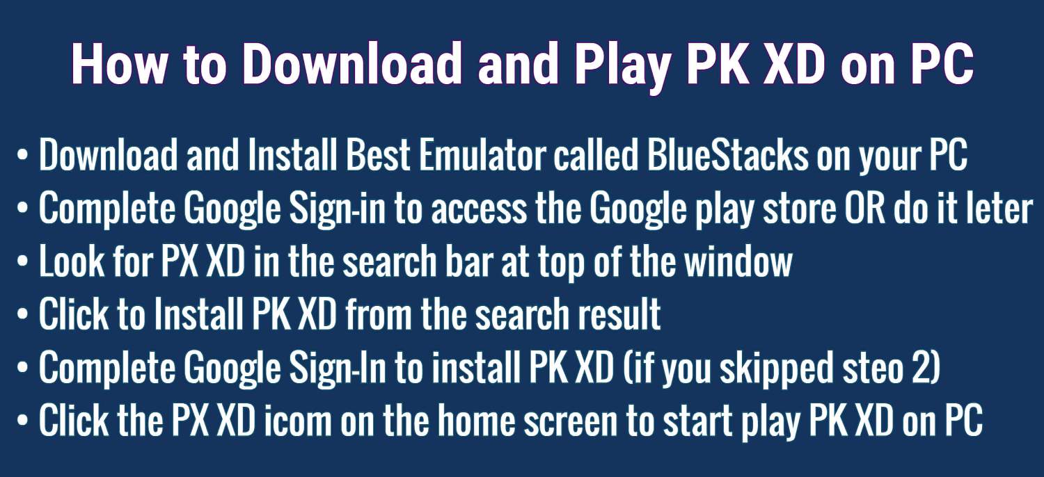 How to Download and Play PK XD on PC