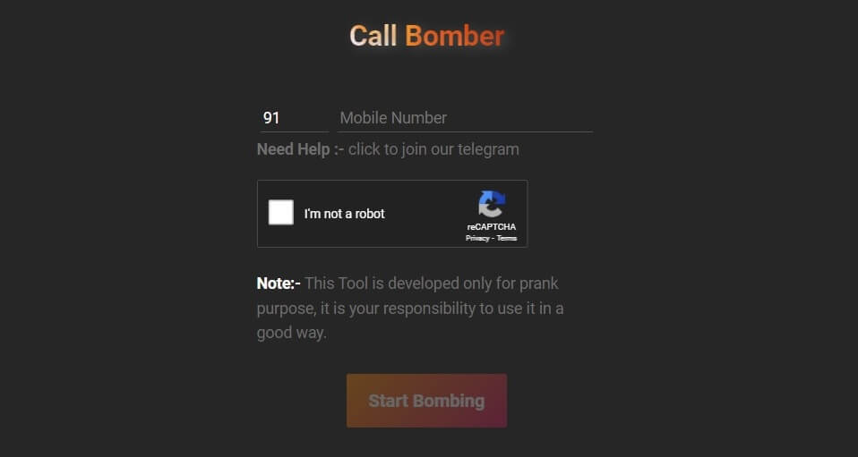 call bomber