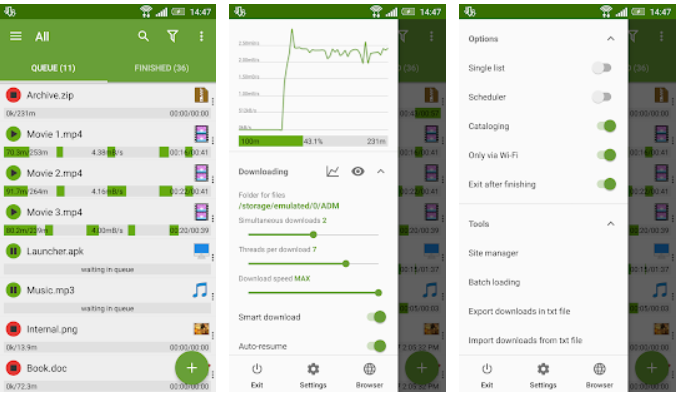 download manager for android