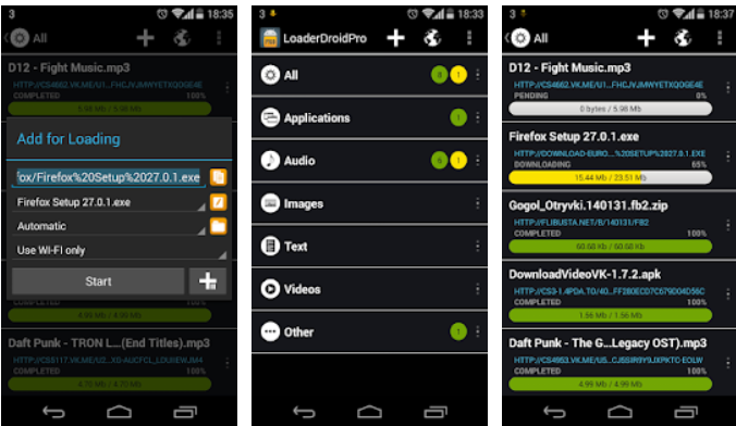 droid turbo download manager