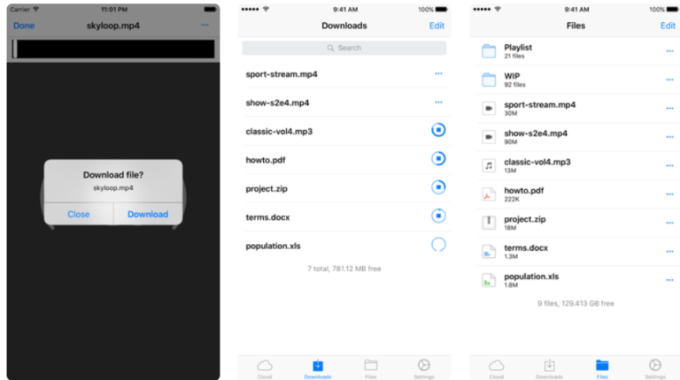 Best Download Manager for iPhone 