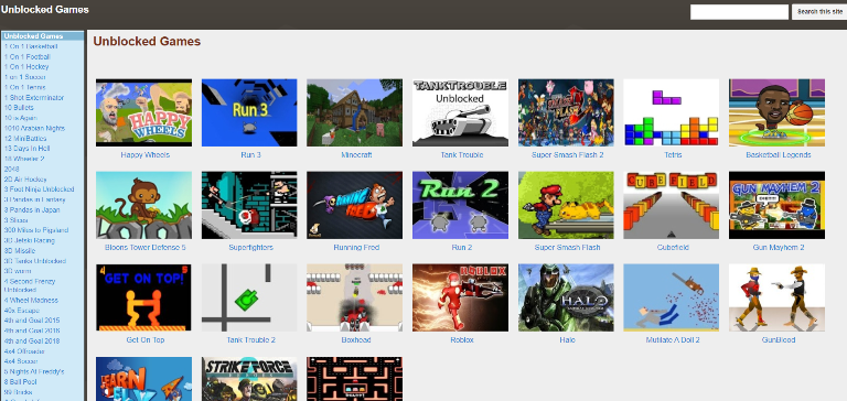 10 Best Unblocked Games Websites To Play At Office Or School