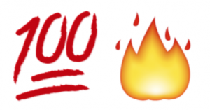 100 days of snapstreak emoji