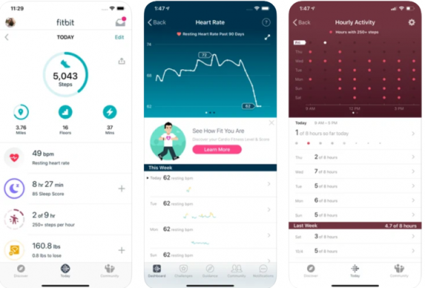 fitbit calorie tracker