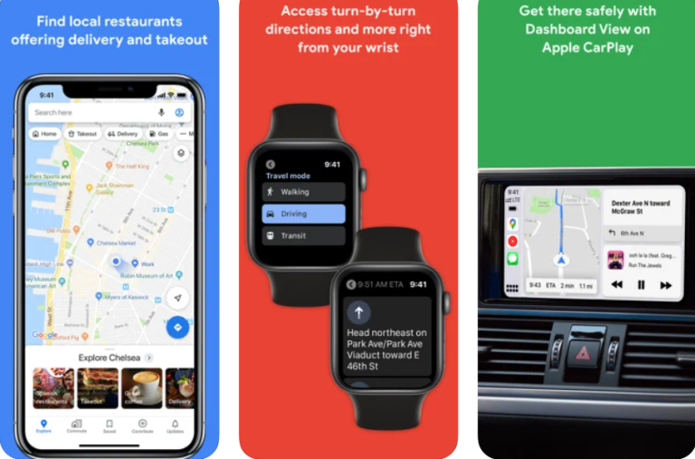 Navigation Apps for iPhone
