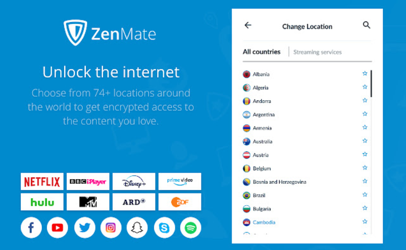 zenmate VPN extension
