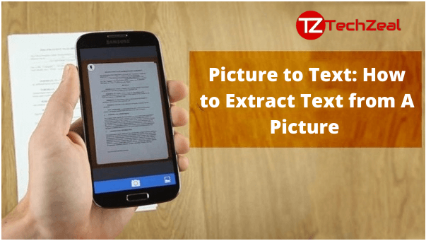 how to extract text from picture